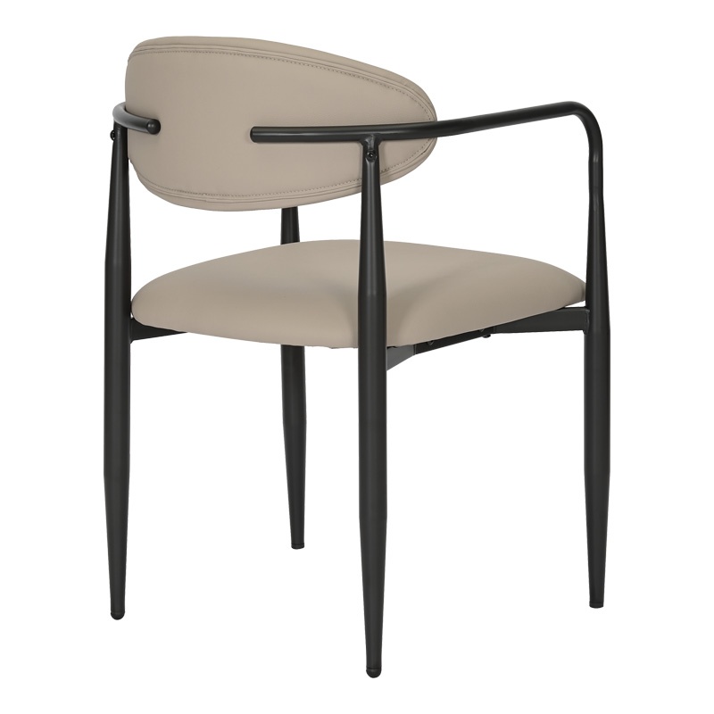 Scaun cu brate Kalone Bej 56x55x78 cm - 2 | YEO