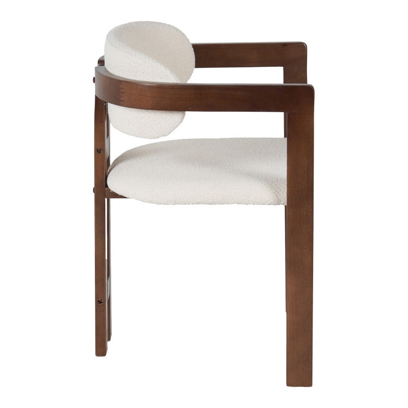 Scaun cu brate Winsor Nuc 58.5x51x76 cm - 2 | YEO