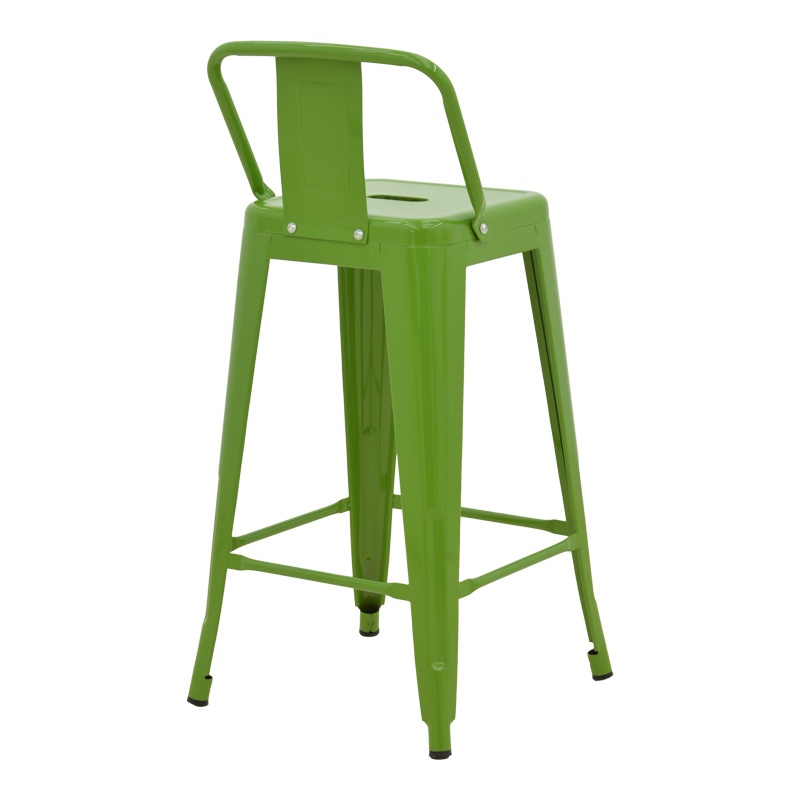 Scaun de bar Utopia Verde 42x42x86 cm - 2 | YEO