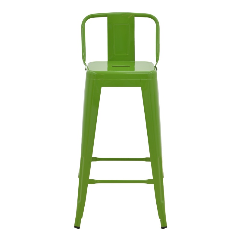 Scaun de bar Utopia Verde 42x42x97 cm - 4 | YEO