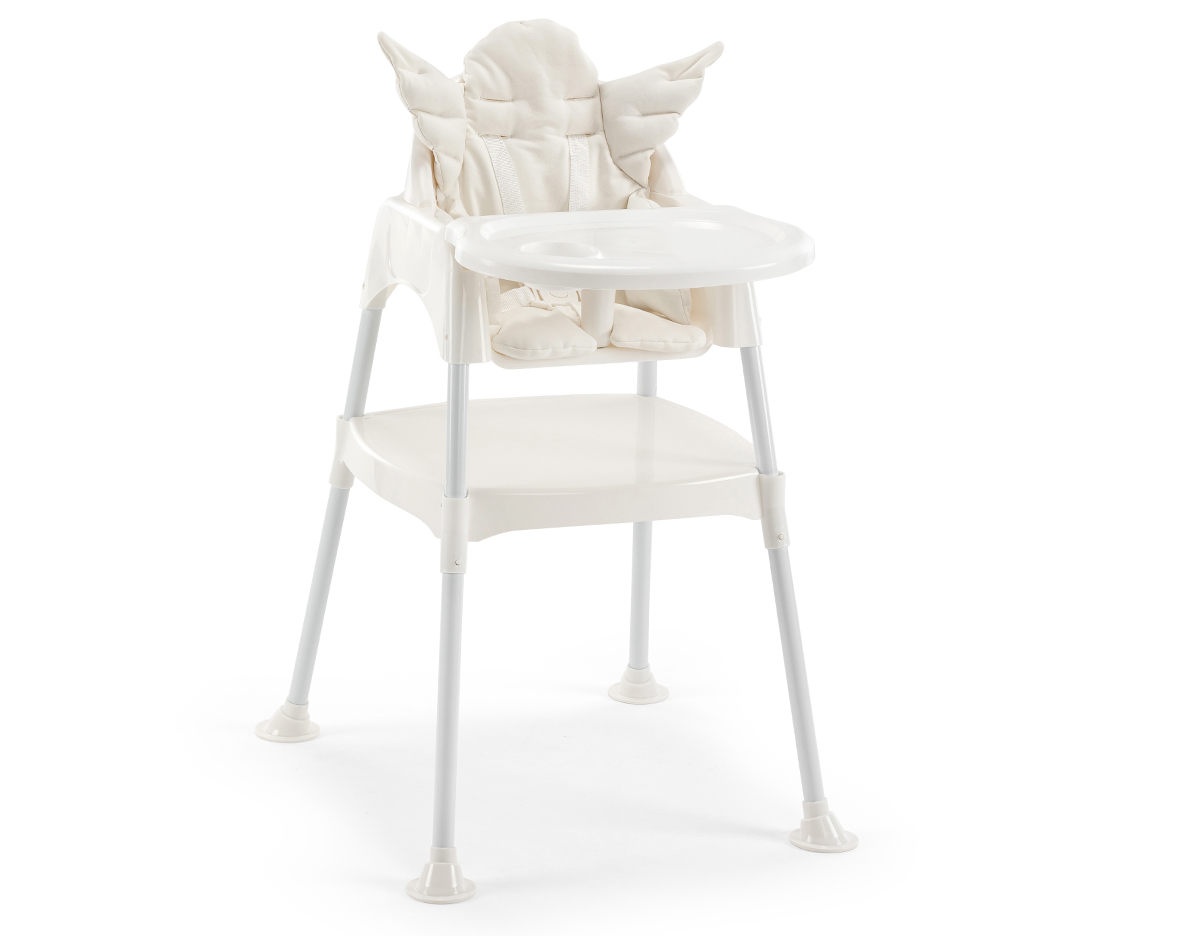 Scaun de masa bebelusi Angel Ecru 60x63x5 cm - 1 | YEO