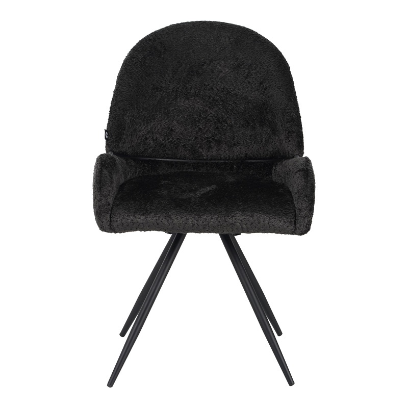 Scaun Morea, Pako World, Negru, 55x63x89 cm - 3 | YEO