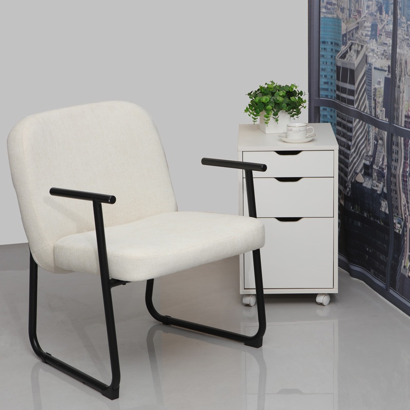 Scaun vizitator Vindor, Pako World, Crem, 65x68x79 cm - 1 | YEO