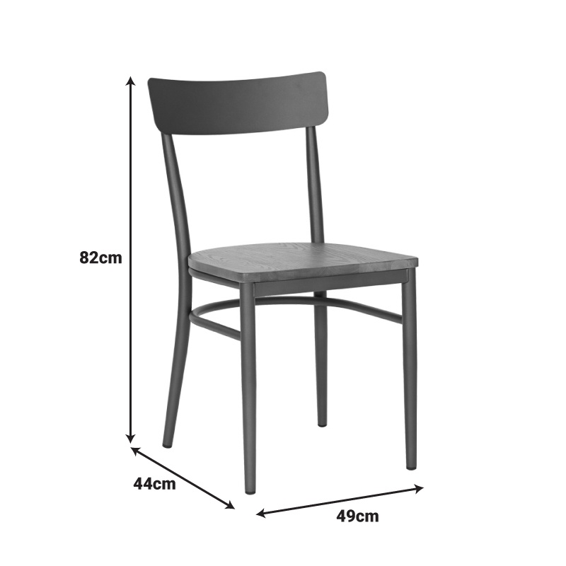 Scaun Zerca Maro 49x44x82 cm - 1 | YEO