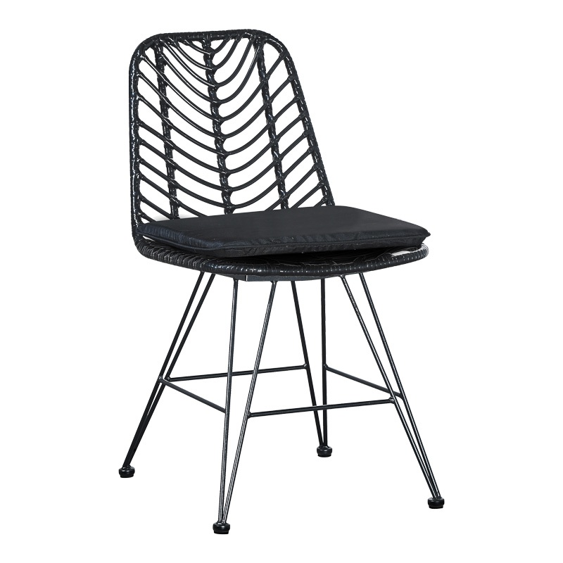 Set 3 mese Kliton-Naoki, Negru, 80x80x74 cm - 1 | YEO