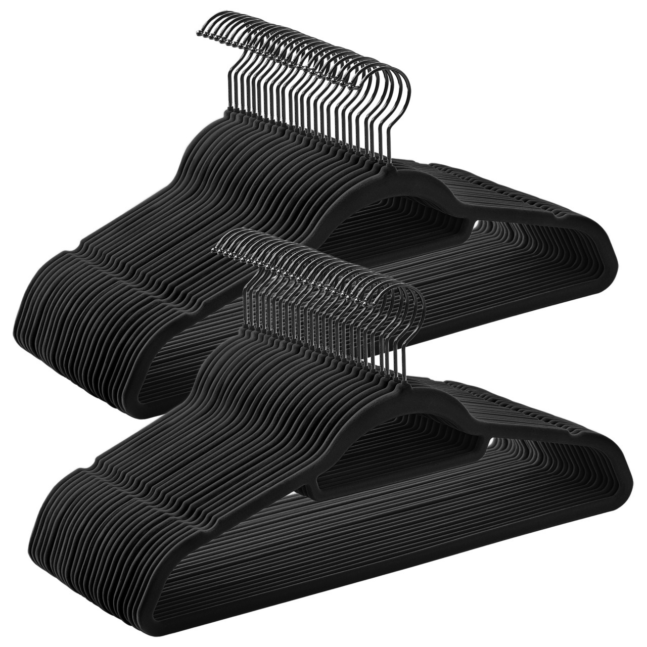Set 50 buc. Umerase Songmics Negru 43.5x22.5x0.6 cm - 2