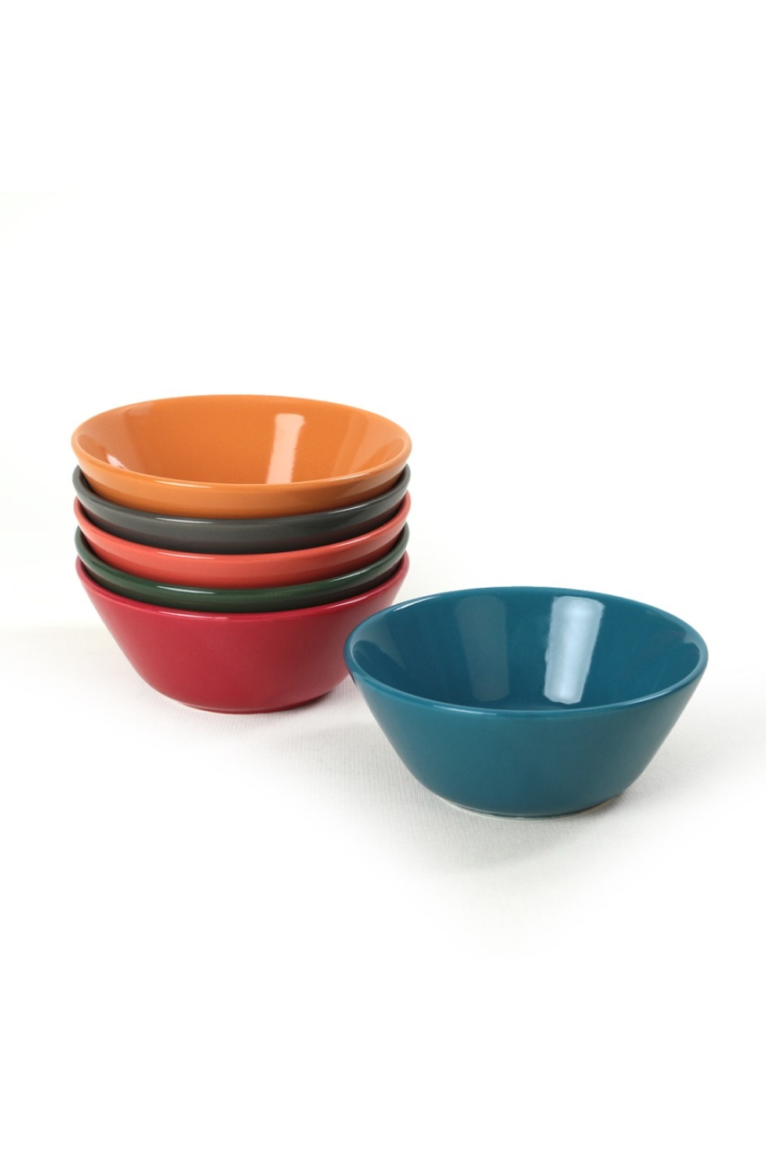 Set boluri (6 bucati) Maka500 Multicolor 14x14x14 cm - 1 | YEO