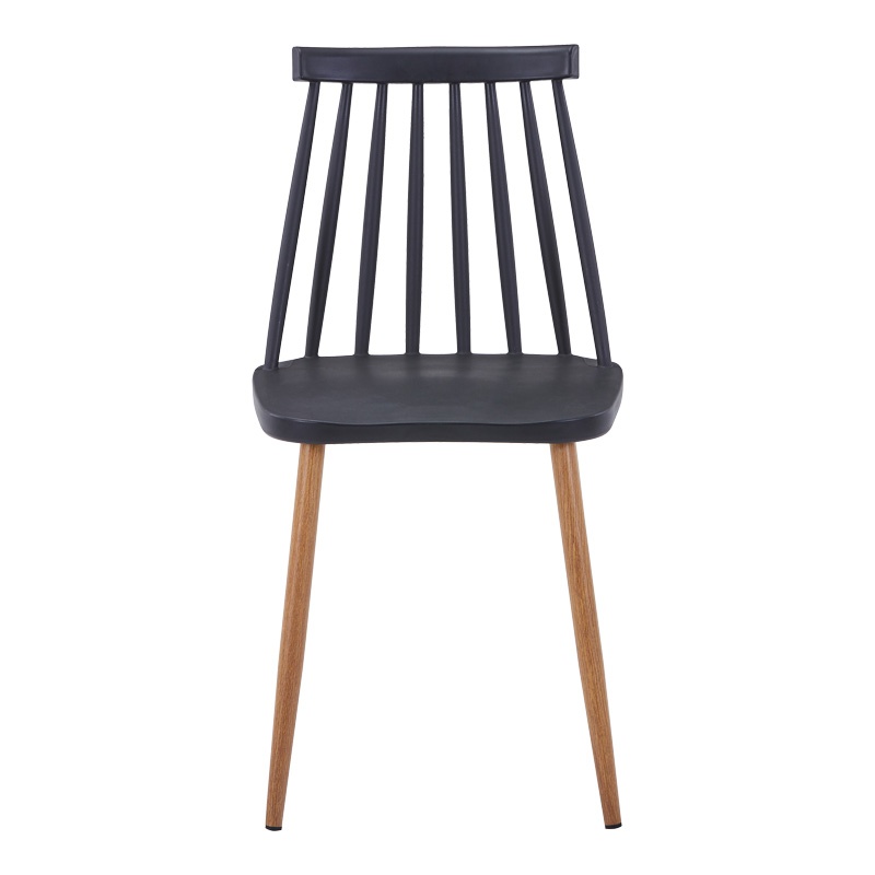Set dining Julita-Aurora I, Pako World, 3 piese, Negru-Natural, 60x60x73 cm - 3 | YEO