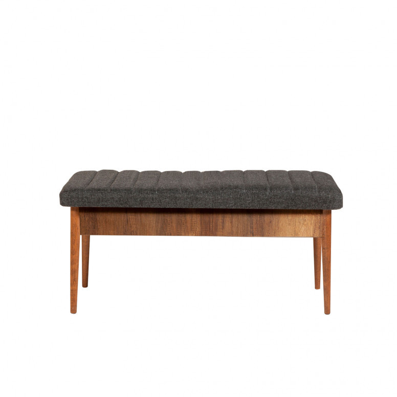 Set Masa Scaune Vina 1053 - Antracit, Walnut
