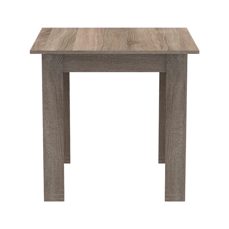 Set masa si scaune 3 buc Gaston Sonoma inchis 80x80x77 cm