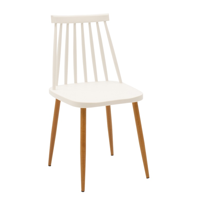 Set masa si scaune 5 buc Cuba Pako World Alb 120x80x75 cm - 1 | YEO
