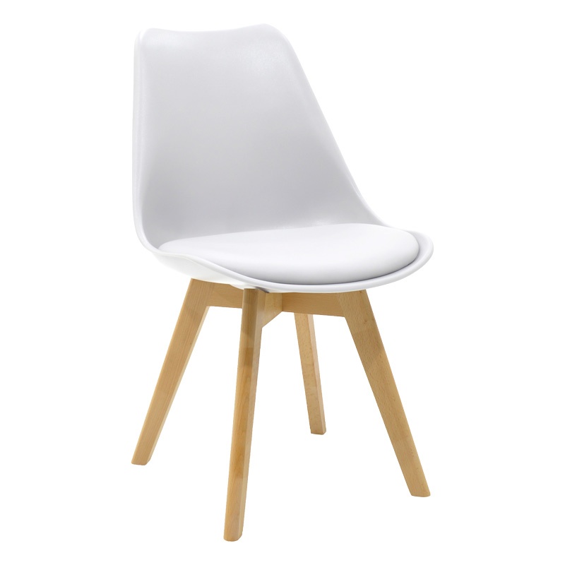 Set masa si scaune 5 piese Quana-Gaston Alb 120x70x75 cm - 1 | YEO