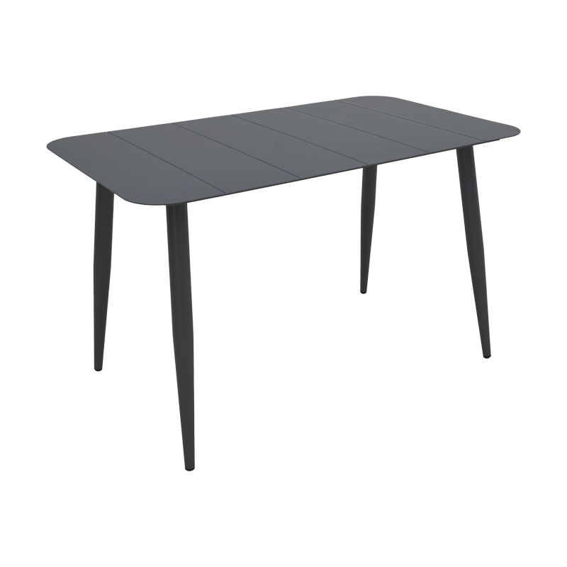 Set masa si scaune dining, 7 buc, Heven Vista, Pako, Negru 120x70x72 cm - 5