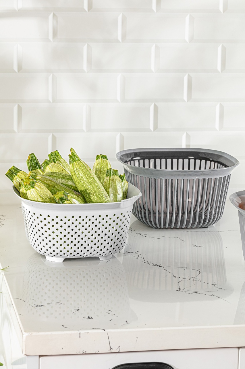 Strecuratoare sita BNM-3699 Gri 24.5x24.5x13.5 cm - 1 | YEO