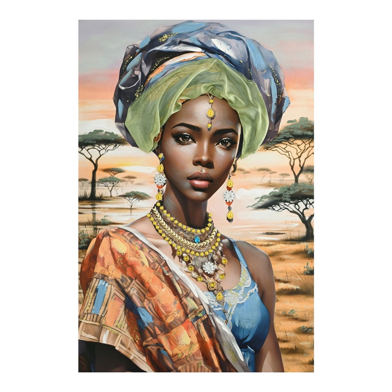 Tablou canvas Zerbera Inart, Pako World, 80x3x120 cm