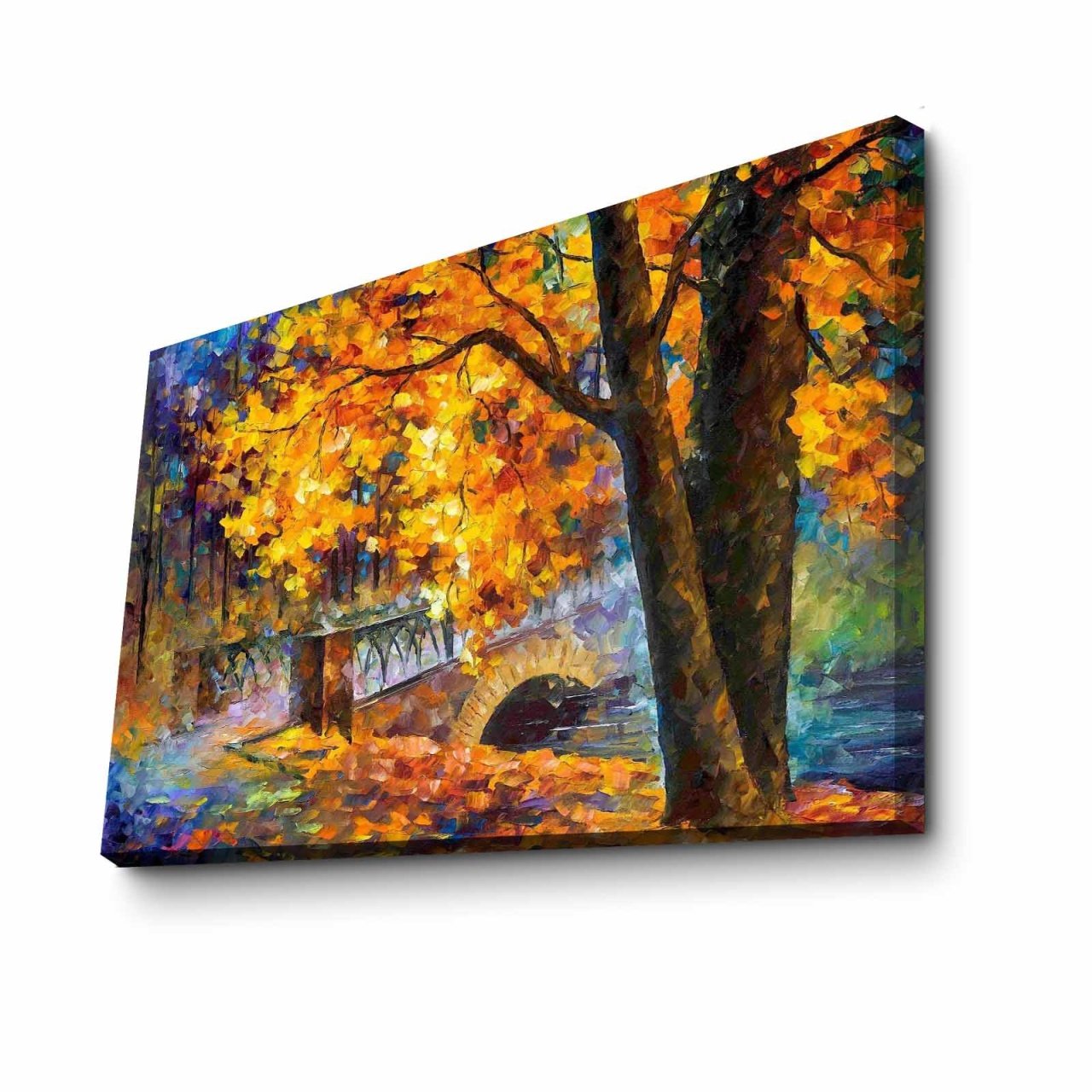 Tablou Rainbow Canvas Multicolor 70x100x3 cm - 2 | YEO