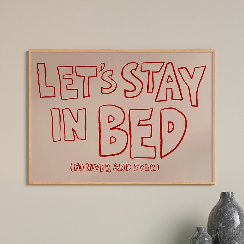 Tablou Slepery Rosu 48x1.5x33 cm