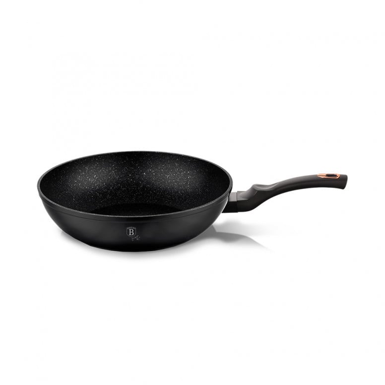 Tigaie Wok, 30 cm, negru Rose Collection - 2 | YEO