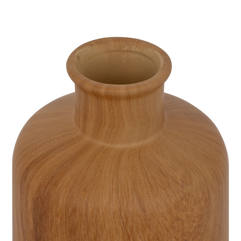 Vaza ceramica Desel, Pako World, Natural, 11x11x18 cm - 1 | YEO