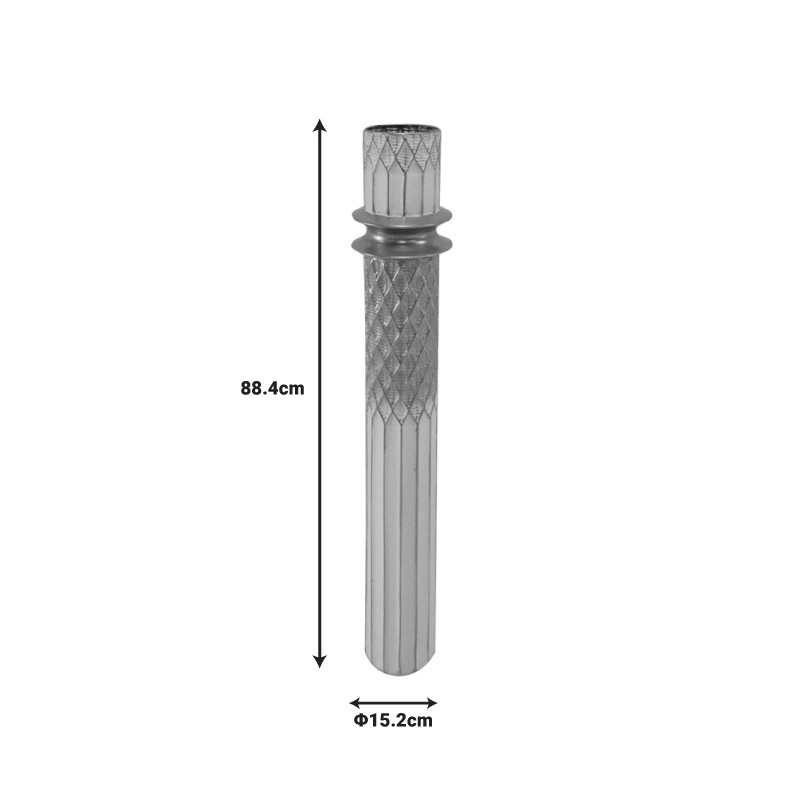 Vaza Sammy Pako World Auriu 15.2x15.2x88.4 cm