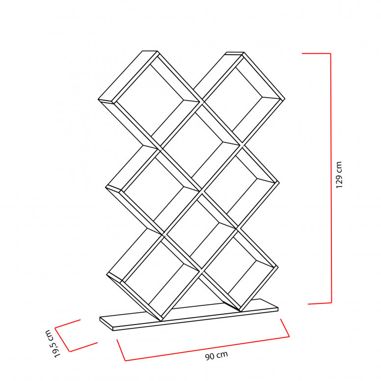 Biblioteca Kumsal - Alb - 3 | YEO