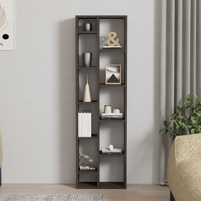 Biblioteca Minicu, Pako World, Stejar, 44x19x150 cm - 2 | YEO