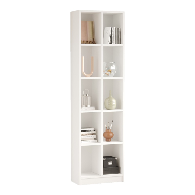 Biblioteca Otec, Pako World, Alb, 51x25x180 cm