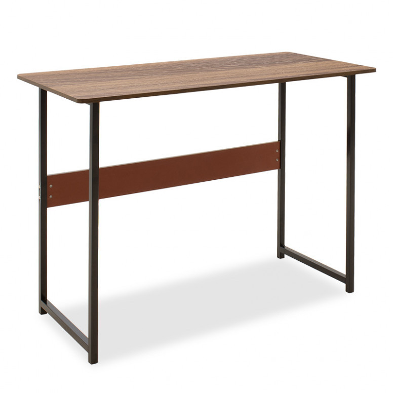 Birou Fulk Walnut - Negru 100x48x72 cm