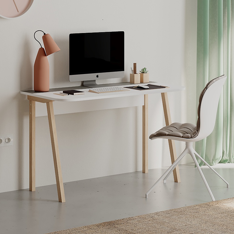 Birou Malia Gri inchis 120x60.5x75 cm - 2 | YEO