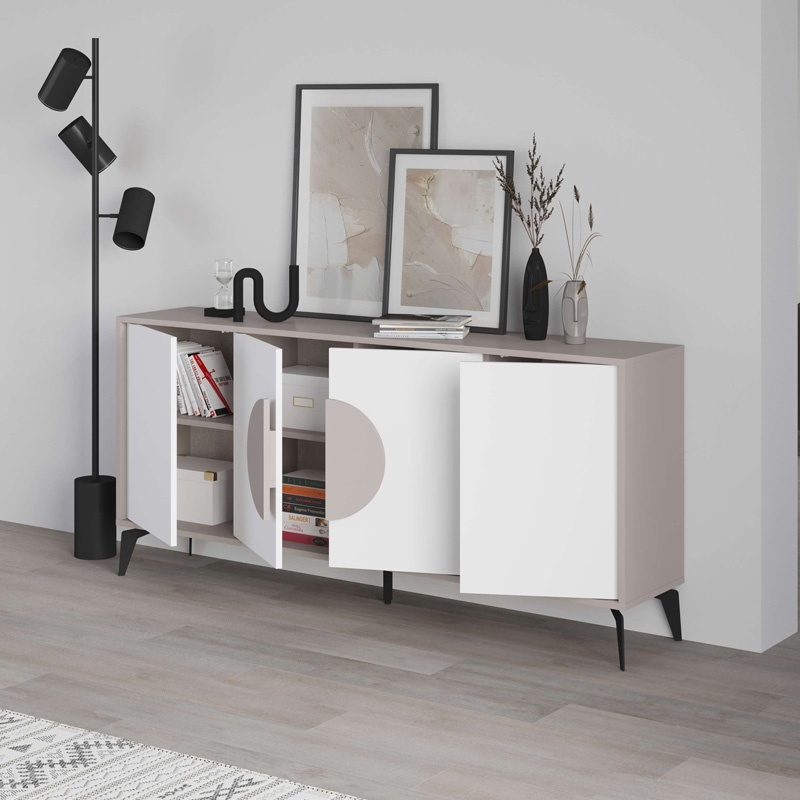Bufet Clara, Pako World, Maro, 142x35x82 cm - 3 | YEO