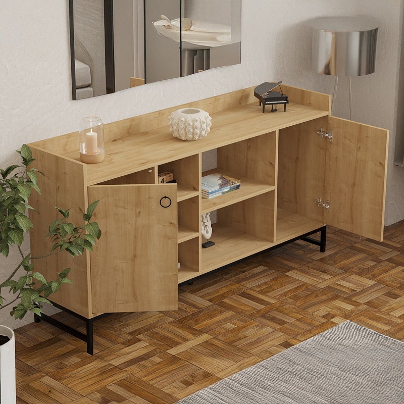 Bufet Delta, Pako World, Stejar, 160x40x85 cm - 2 | YEO