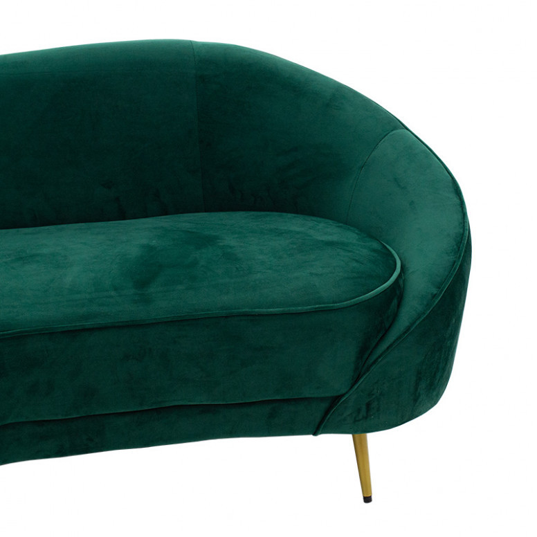 Canapea Amora 3 Locuri Verde 180x81x77 cm - 2 | YEO