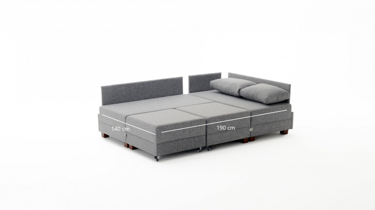 Coltar Extensibil Fly Corner Sofa Bed RightMaro - 1 | YEO