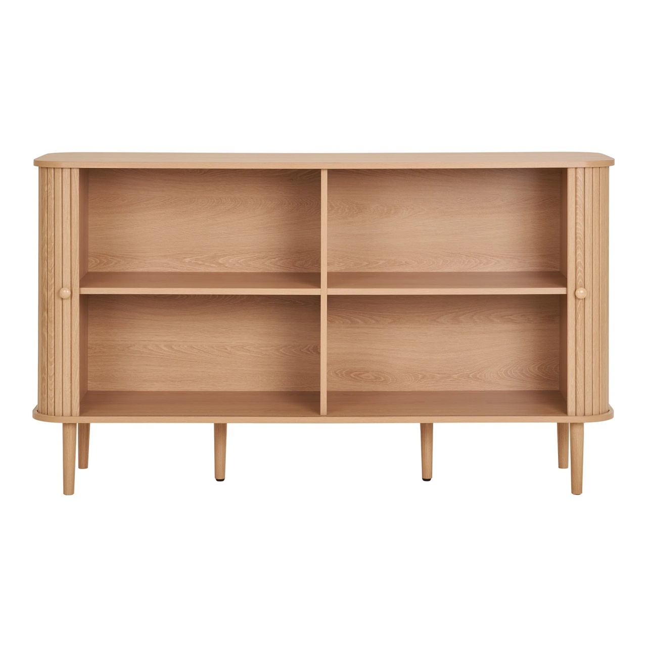 Comoda Nikko, Natural, 140x40x79 cm - Imagine 4