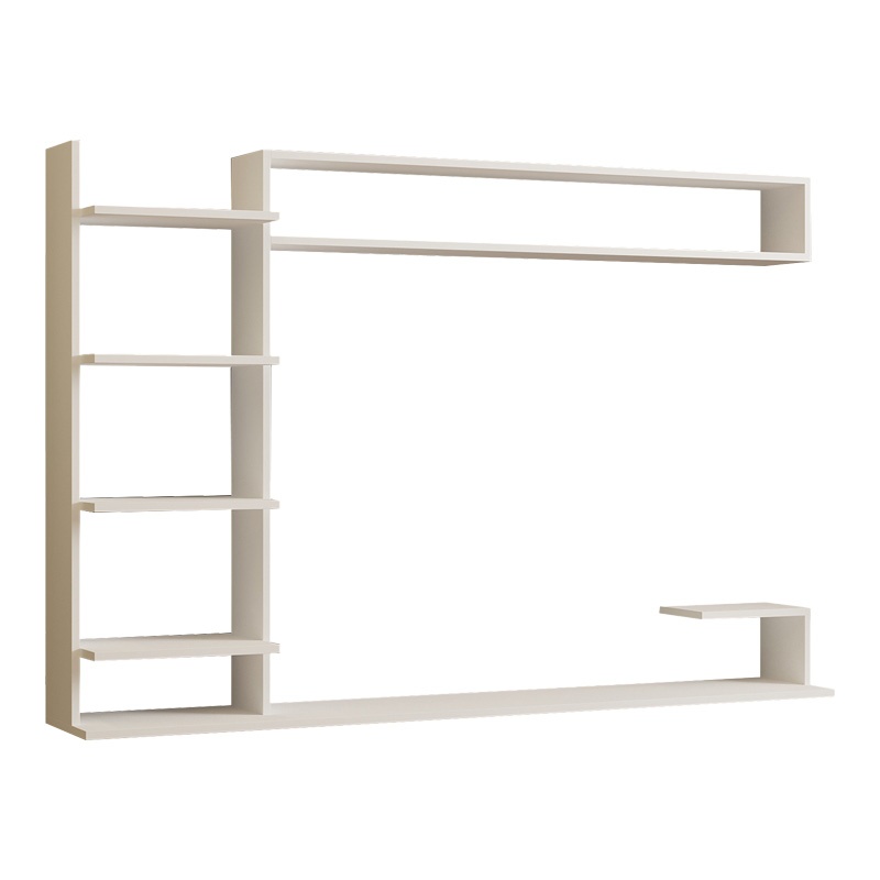 Comoda TV Dilan, Pako World, Alb, 180x29x121 cm