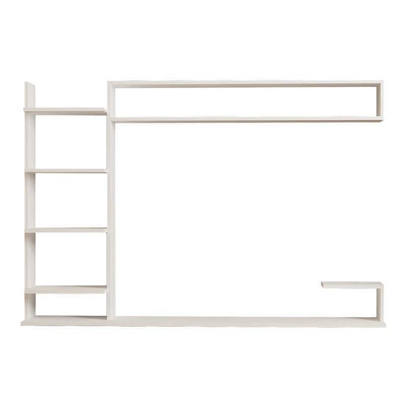 Comoda TV Dilan, Pako World, Alb, 180x29x121 cm - 3 | YEO
