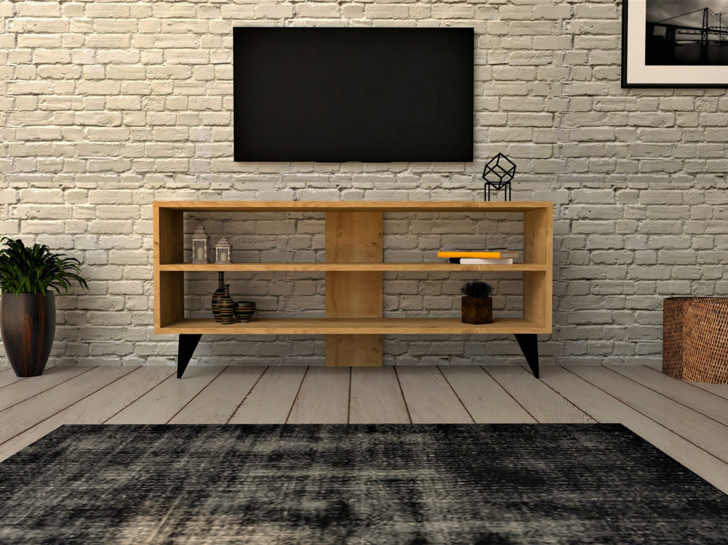 Comoda TV One - Oak - 1 | YEO