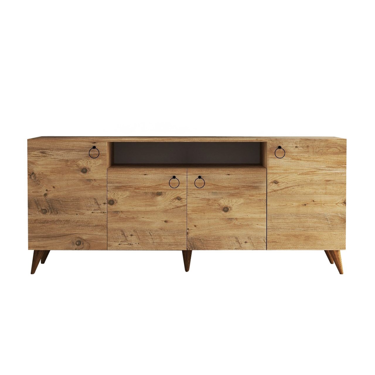 Consolă KSL0202 Culoare Pin Natural 180x79.3x44.5 cm