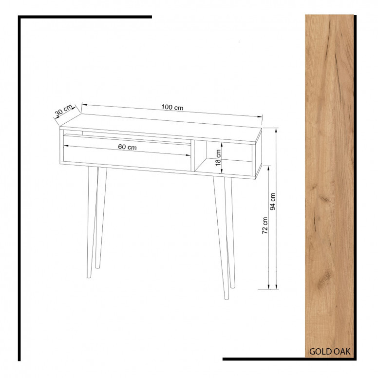 Consola Oseyo Oak-Alb - 3 | YEO