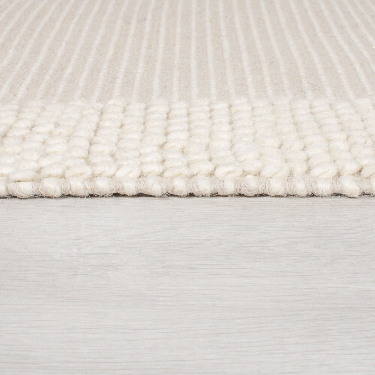 Covor Bobble Wool Border Ivoar 120X170 cm, Flair Rugs - 2 | YEO