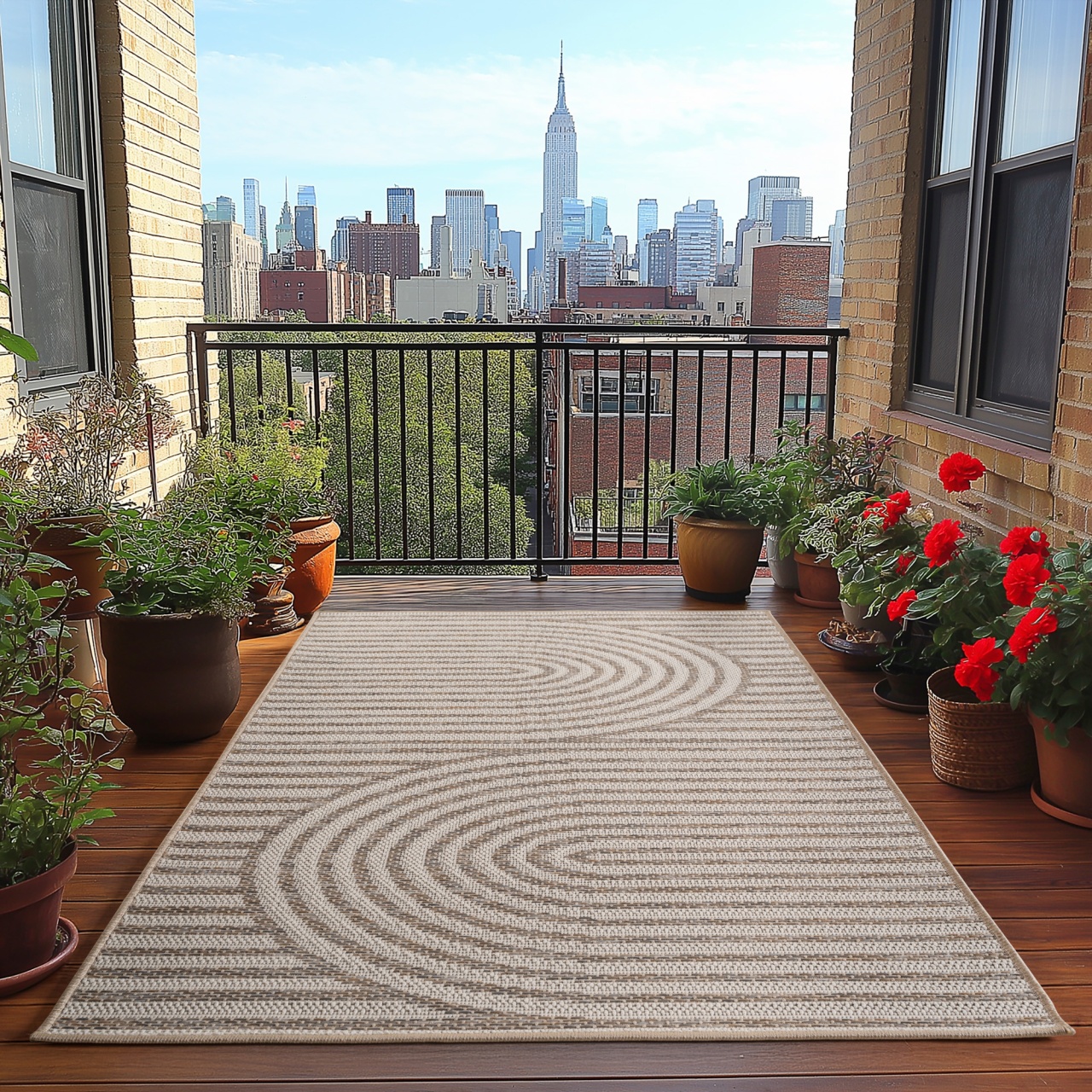 Covor boho Desert V1 Bej 120x170 cm - 1 | YEO