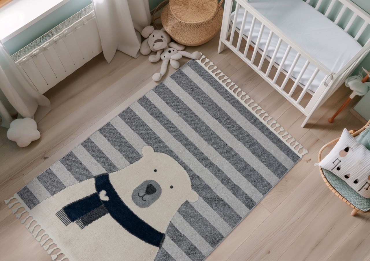 Covor copii Fano Gri 160x230 cm - 2 | YEO