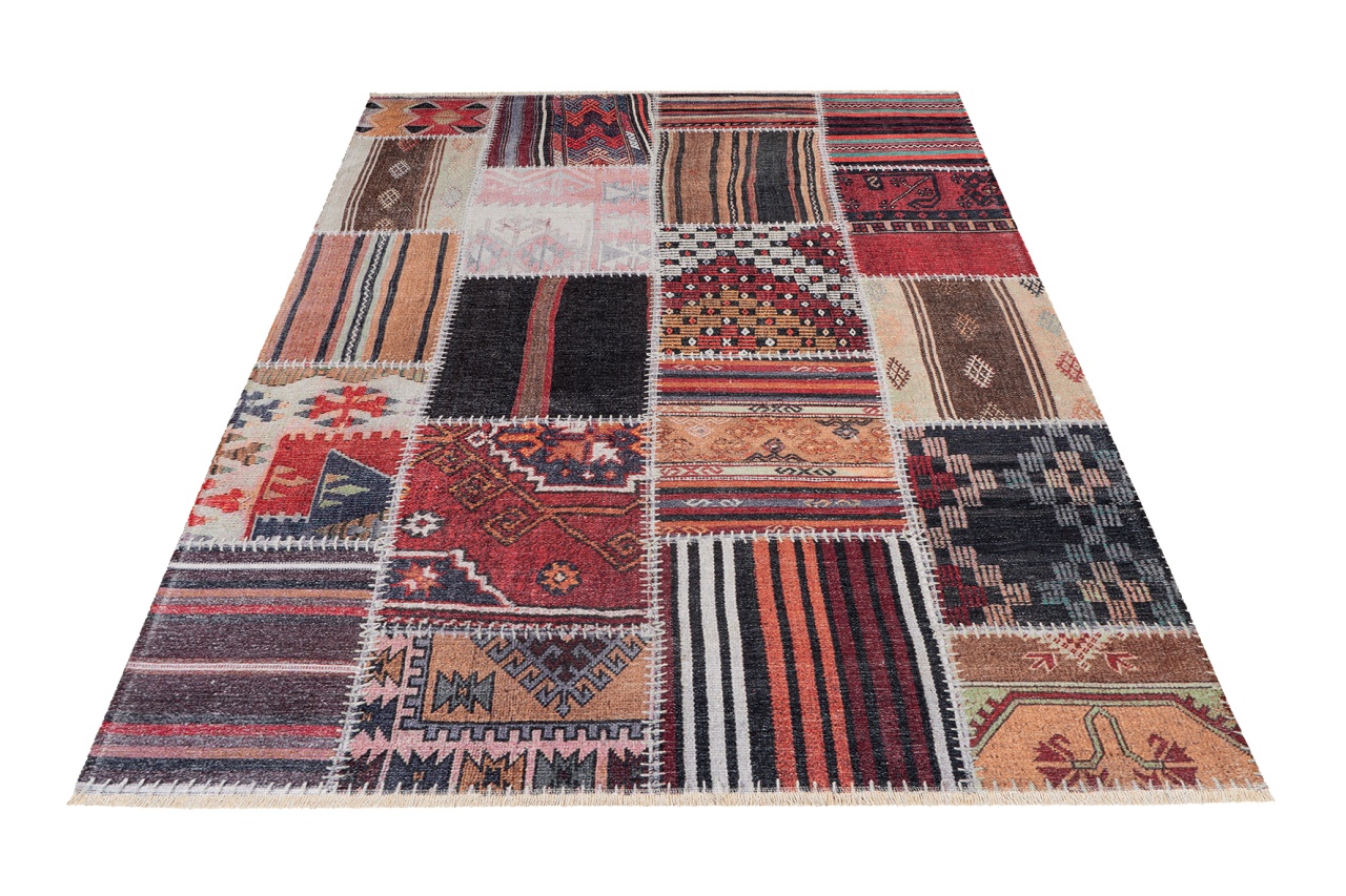 Covor eco My Ethno Rosu 75x150 cm