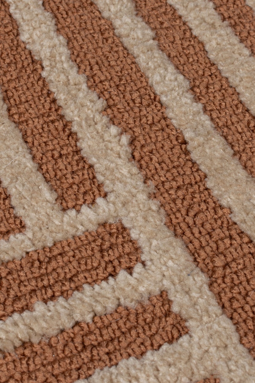 Covor Kylo Circular Knit Teracota 120x170 cm, Flair Rugs