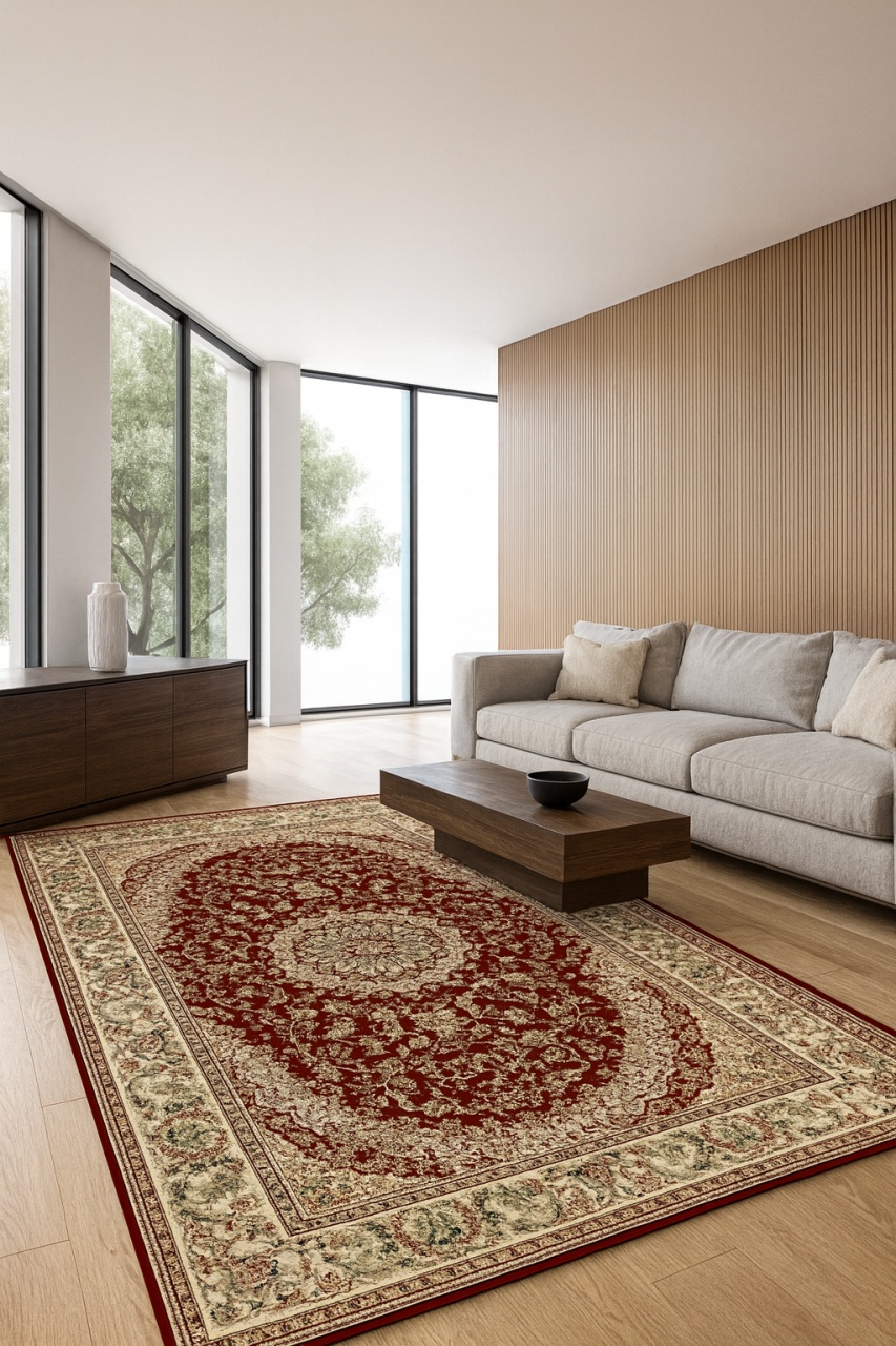 Covor, Lotos, Grena, 120x200 cm, Delta Lotos 1555