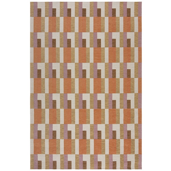 Covor Manhattan Riley Block Geo Natural 155X230 cm, Flair Rugs - 1 | YEO