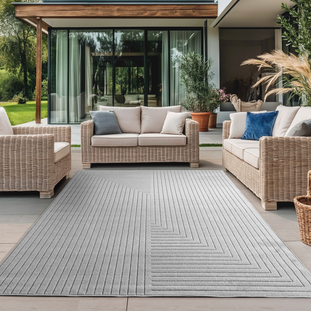 Covor Nova V2 Argintiu 160x230 cm - 1 | YEO