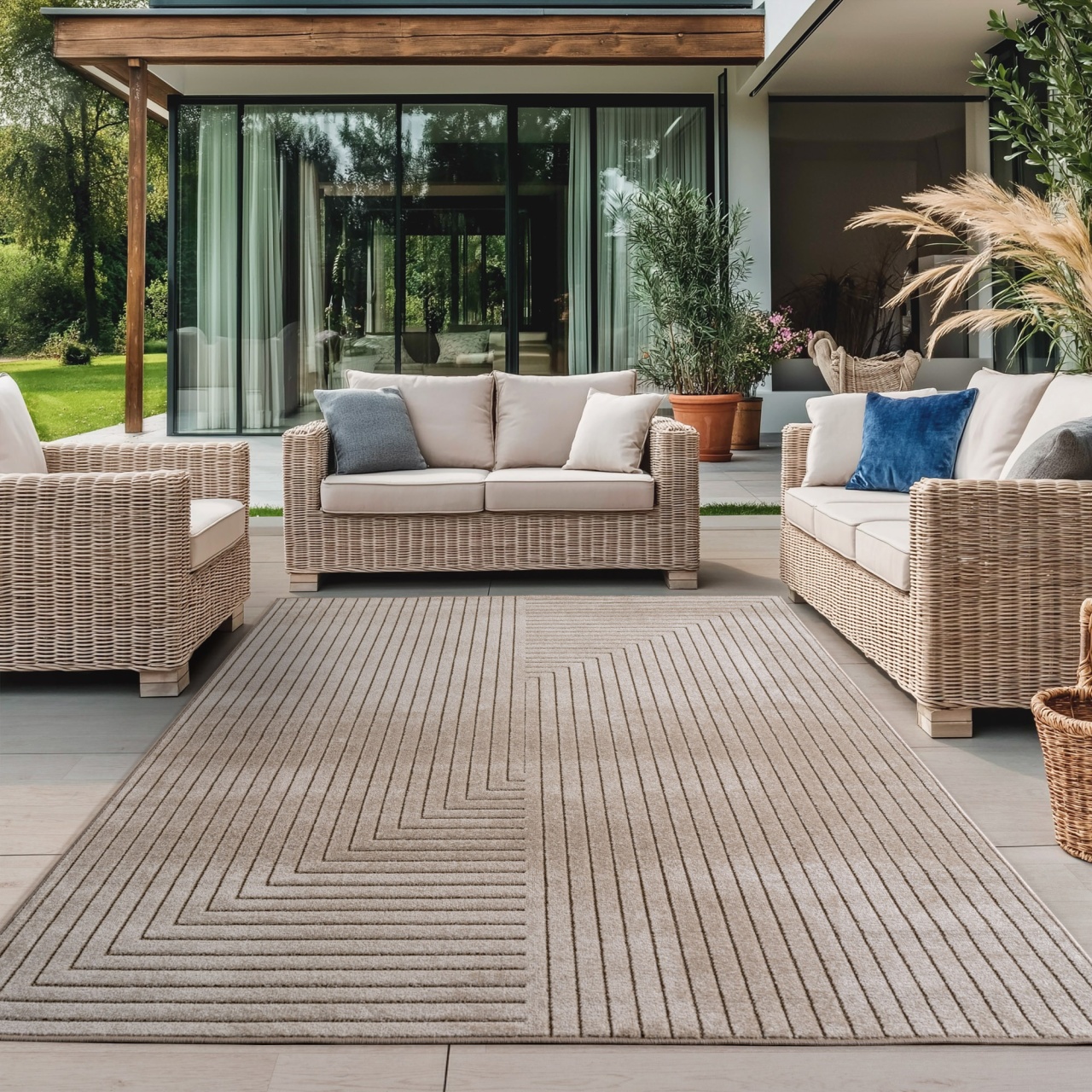 Covor Nova V2 Bej 120x170 cm - 1 | YEO