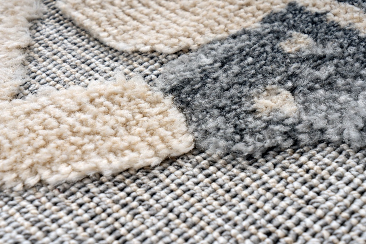 Covor rotund copii Fano Gri 133x133 cm - 2 | YEO