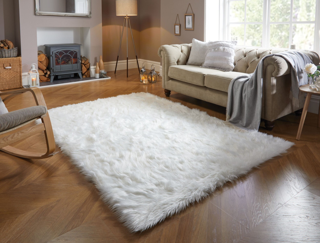 Covor Sheepskin Ivory 180X290 cm, Flair Rugs